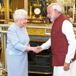 PM Norendra Modi met Queen Elizabeth while in UK